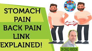 Stomach Pain and Back Pain - What's the link and what can you do about it?