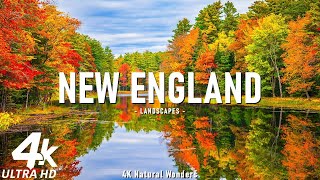 4K New England - Exploring Coastal Charm, Autumn Colors, and Historic Towns of the Northeast