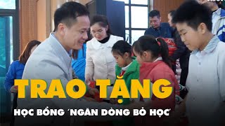 Trao học bổng ‘Ngăn dòng bỏ học’ và hỗ trợ con giống cho người dân tỉnh Bắc Giang