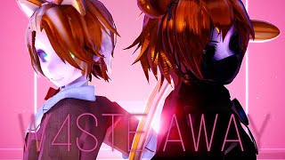 『MMD x TJoC/FNaF x POPGOES』〖 asteria - W4ste Away / Тратить время впустую 〗#asteria #wasteaway