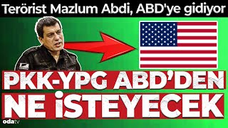 YPG'li ter*rist Mazlum Abdi, ABD'ye gidiyor... PKK-YPG ABD'den ne isteyecek