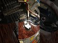 60 s wandre polyphon 3 guitar bridge and pickup realignment repair. video 1