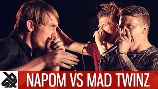 NAPOM vs MAD TWINZ | Fantasy Battle | World Beatbox Camp