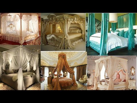 Most Beautiful Canopy Bed Curtains Luxury Canopy Bed Design Ideas By