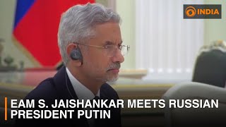 EAM S. Jaishankar meets Russian President Putin | DD India
