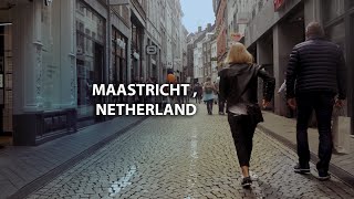 A Walk through Maastricht City and Friday Market in the Netherlands 🇳🇱.