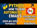 How to Send Automatic Emails Using Python (Step-by-Step Tutorial) 🔥#python #coding