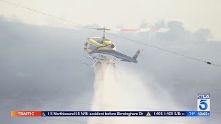 Crews make progress on 6,400-acre Bond Fire in Orange County, California