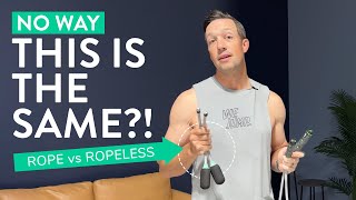 Think Ropeless Can’t Deliver a Real Workout? Think Again. 💪 | Weighted Rope vs. Ropeless