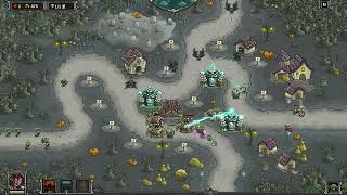 Kingdom Rush Frontiers 王国保卫战 前线 老兵难度 17 白骨镇 钢铁模式