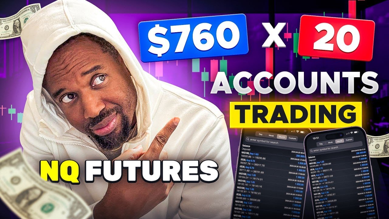 I Made 760 X 20 Accounts 15000 Trading Nq Futures Trade Recap