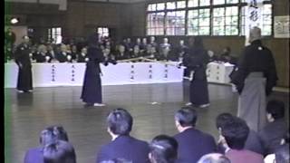 名越大賢教士・大塚敬彦教士 (1993 明治村剣道大会)