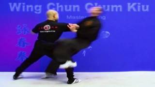 Wing Chun kung fu - wing chun chum kiu training Lesson 1