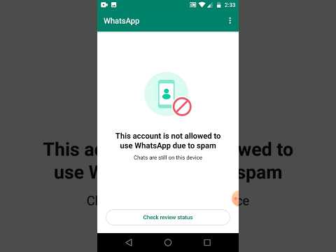 Whatsapp prohibió mi número solución | Recuperar cuenta de Whatsapp Kaise kare #shortsyoutube