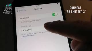 How to connect AB Shutter to your iPhone