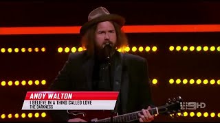 Andy Walton - I Believe In A Thing Called Love | The Voice Australia 6 (2017) | Blind Auditions