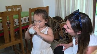 Chilean mother turns to donkey milk to feed infant with allergy