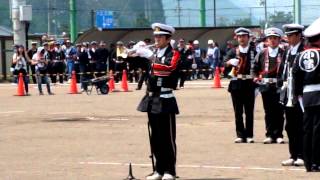 小諸市消防団ラッパ隊　交流会演奏2012.07.29