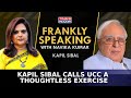 Frankly Speaking: Kapil Sibal On The UCC & Ongoing Politics | Exclusive Interview With Navika Kumar