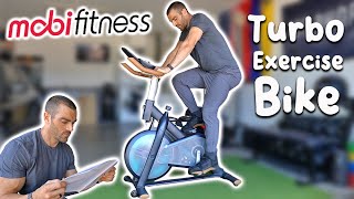 UNBOXING: MobiFitness Turbo Exercise Bike | Assembly and Review!!