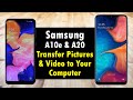 Transfer Pictures and Video to Computer from Android Phone (Samsung A10e, A20, A50, A70)