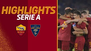 Roma 2-1 Lecce | Serie A Highlights 2022-23