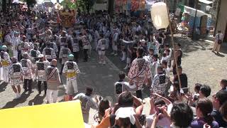 令和元年　北澤八幡神社例大祭　宮入り①　四五睦