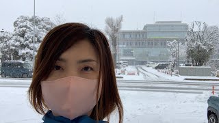 雪の秩父からライブ配信！