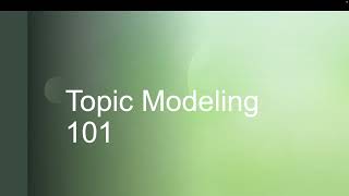 Introduction to Topic Modeling: Unveiling the Power of Text Analysis