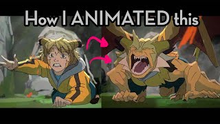 How I animate TRANSFORMATION scenes