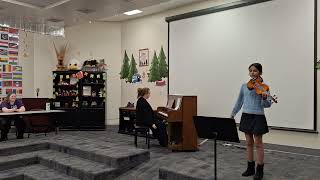 Pari's suzuki recital for book 2 and 3