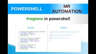 PowerShell - Regions