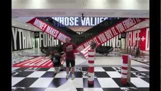 Barbara Kruger Belief+Doubt Time-lapse - Hirshhorn Museum