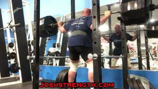 Brandon Cass, Masters Lifter, 760 Raw Squat at 215 BW