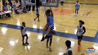 6'6 8TH GRADER T.J. Crumble Is A BULLY On The Court! NEO Highlights