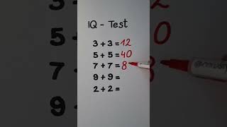 iQ test