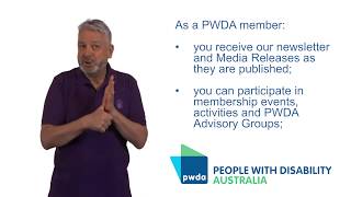 About PWDA: Become a member