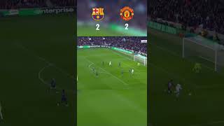 Fc Barcelona Vs Manchester United 1st Leg Europa League Knockout Round #gloryglorymanunited