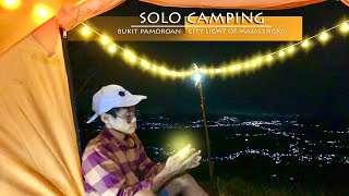 Solo Camping | Bukit Pamoroan | City Light Of Majalengka | Sunset | Sunrise | #E01