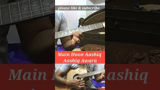 Main Hoon Aashiq single string guitar tabs #new #shorts #trending #youtubesearch #viral