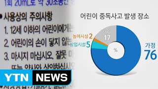 어린이 중독사고 주의!...83% 6살 이하에서 발생 / YTN