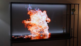 At CES, LG unveils ‘world’s first’ wireless transparent OLED TV