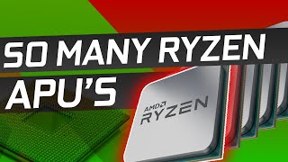 AMD Ryzen 4000 APU’s for Desktop Look AMAZING! Up to 2.1Ghz in Graphics Clock.