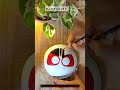 easy jagannath painting in clay plate sora painting সরা পেইন্টিং shorts