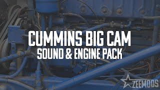 [ATS] Cummins Big Cam Sound \u0026 Engine Pack