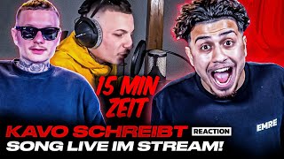 KAVO SCHREIBT SONG LIVE IN 15 MINUTEN 😱 Kavo der beste Rapper bei ICON 6? 🤔