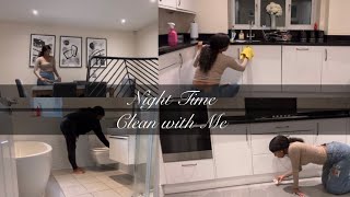 Night Time Clean With Me | Cleaning Routine | Cleaning Motivation | Therapeutic Clean