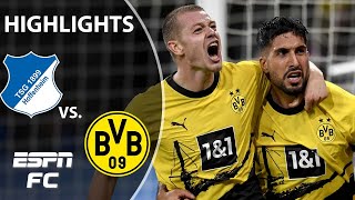 Borussia Dortmund snaps Hoffenheim’s hot streak 👏 | Bundesliga Highlights | ESPN FC