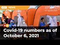 Covid-19 numbers as of October 6, 2021