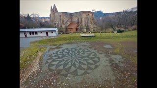 Dolní Kounice - Monastery Rosa Coeli -  Mandala, Sand(Land)Art